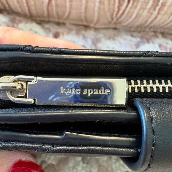 Kate Spade Quilted Black wallet - Picture 4 of 11